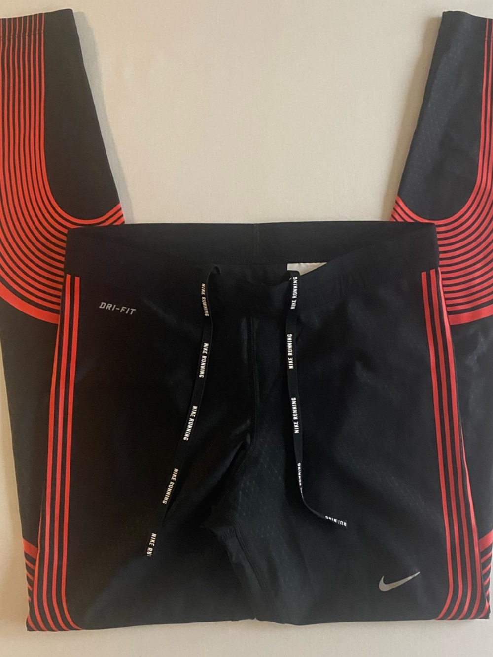 Nike Running Power Speed Tech Tights Dri-Fit Women S FITTED Stretch Track